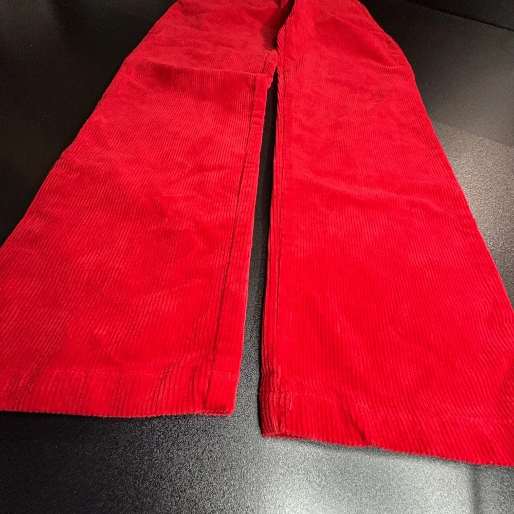 Polo‎ Ralph Lauren corduroy pants boys size 14 red Christmas festive - Picture 8 of 10